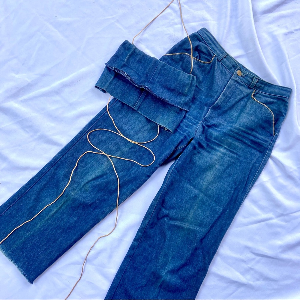 HP⭐️ Reworked 2 Piece Denim JouJou Jeans Set